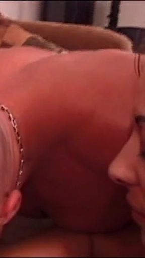 Young Ebony and Hot MILF Fucked and Cummed in Mouth by Monster Cock