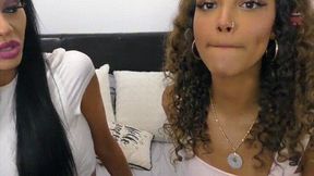 Mouth Comparison - Honey Dew & Willow Lansky - HD 720 WMV
