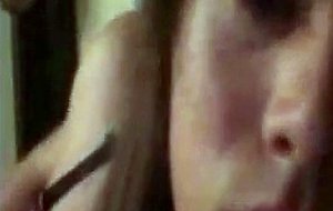 Teen TS hottie webcam style