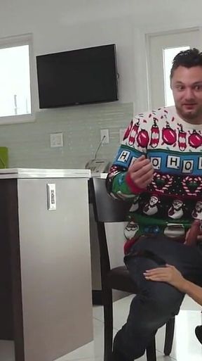 Only a True Porn Artist Could Suck Her Stepdad's Cock Without His Wife Noticing