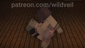 Big tits Caesar HSR gets creampied - Minecraft
