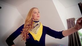 Silk Scarf Bondage and Gags 4K