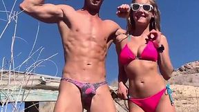 Amateur couple sex travel blog: The nasty fuck in the LV desert