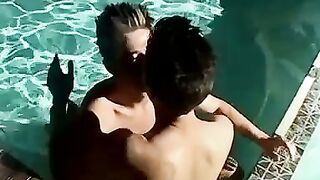 SHANE ALLEN GETS POUND BY AYDEN JAMES  KAYDEN DANIELS IN EPIC POOL PARTY FUCT SHOWDOWN!