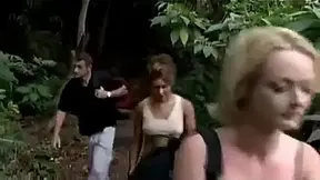 Sex In Front Of Waterfall