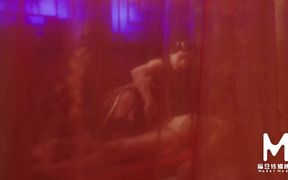 Cute Japanese chick in sexy black stockings gets hardcore pounding