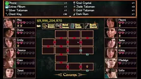 Curvy treasure hunter Nadia shows off big natural assets