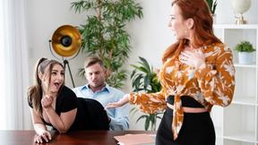 ”Sinful large tits teen Penelope Kay is there with a purpose so guy screwed her”