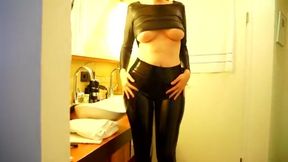Unforgettable Night with Lisa Sack: Latex and Leather Fantasy Unleashed!