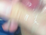 daily jerk off 12/30 - cumming after a long edging session  - jerk off challenge