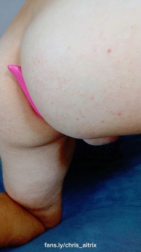 Enjoying a prostate massage with a chris_aitrix anal vibrating toy