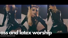 ASS AND LATEX WORSHIP gooner instruction copy