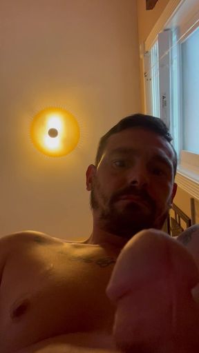 Jerking off in bathroom