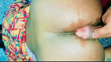 First time tight ass fucking neha bhabhi doggy style position with clear Hindi voice moaning - tight anal fucking video sweet neha bhabhi