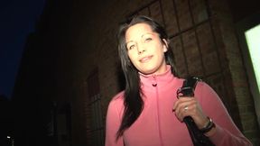 Horny Mature Brunette Stretches Pussy with Thick Dildo