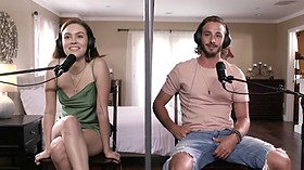 Brunette bombshell Freya Parker gets passionately turned on by her hot blind date Lucas Frost