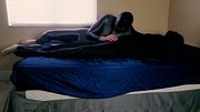 Gay Spandex Blowjob in Zentai Suits