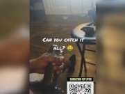 My Big Dick shoots cum 6ft in the air