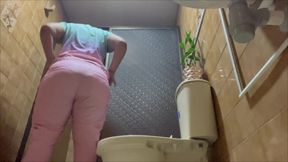 Recording Nurses in Clinic Bathrooms