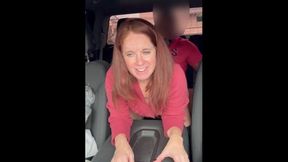 Husbands Friend Was Too Big To Suck Off So I Rode Him In A Parking Lot Instead