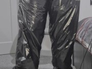 Gympro sauna sweat suit wank