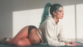 this modest rounded straight-a student turned into an insatiable nympho, begging me to drive my huge cock to the very bottom of her dripping slit [ai]