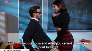 Ivy Lebell's college girl Fantasy - Teacher-Student Roleplay