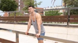 Drill My Hole - European Damien Stone together with Lukas Daken rimming outdoors