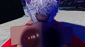 Roblox Gamer Explores Forbidden Desires on Virtual Beach Encounter