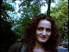 Classy german females giving an outdoor interview