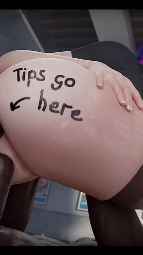 Madruga3d Intense Gangbang: Hot Slut Fucked by Multiple Black Cocks, Hard Anal, Delicious Big Ass Riding Huge Black Dick
