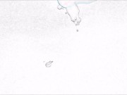 cartoon filtered cumshot from a small cock bear
