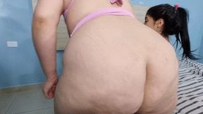 New farting BBW, part 2, by Britney Hunter and Katita, (cam by Manu) FULL HD