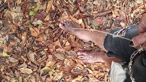 10-16-2025 Piss Feet Thursday: Piss Feet In The Woods