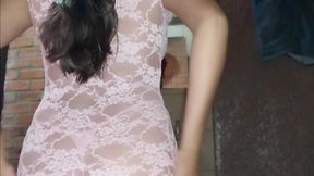 My Stepsister in Law Bounces Her Tight Pussy on My Dick, I Hope My Wife Doesn't Find Out That I Fuck My Stepsister in Law Hard