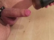 Gas Mask / Cock Cage / Fleshlight / Cumshot ** All in One Video **