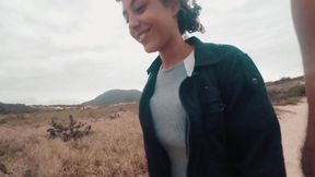 Busty Latina Doing Hard Work