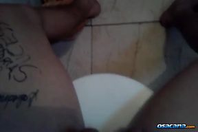 Masturbating in the College Bathroom