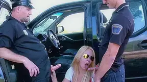 Hot Blonde Milf Tamara Dix Fucked Hard By Two Police Officers