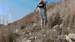 Bad walk, lost flip flops MP4(1280x720)FHD