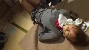 Bondage sex addicted guy fucks hot teen girl Yuria Sena 2
