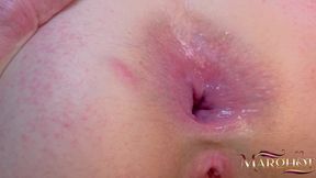 full raw anal session with husband & lover – they took turns destroying my ass, made me squirt everywhere & i fisted my own gaping hole