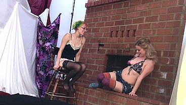 Sorority sister creampied in initiation ritual