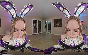 Scarlett Sage as LOL BATTLE BUNNY MISS FORTUNE Thinks You Wont Be Able To Handle Her