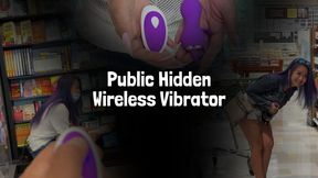 Public Hidden Wireless Vibrator