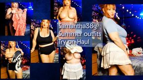 Summer haul try on with BBW Samantha 38g