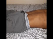 Hands Free Denial (Cum in Briefs)