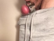 BDSM: TIED UP COCK/BALLS ** BALL WEIGHTS **