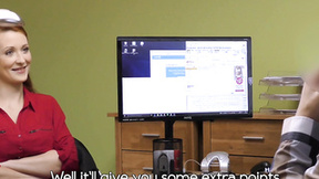 Sex for cash is the best business strategy of buxxom ginger