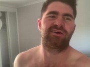 Koby Falks ripens his dirty Aussie Bonds underwear and sends them to Chad Owen for sniffing fun